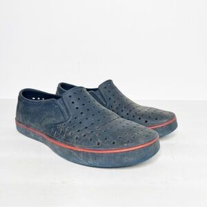 Native Shoes Blue Rubber Jefferson Sneakers Size 8 Women’s